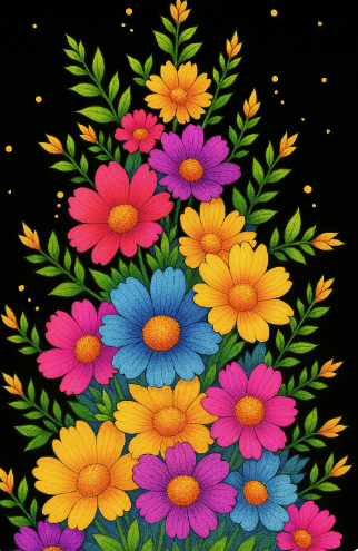 Blumen Mandala