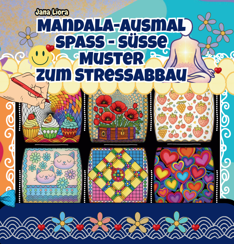 Niedliche Muster zum ausmalen