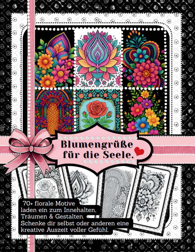 Zum Verschenken - ein Ausmalbuch für Erwachsene