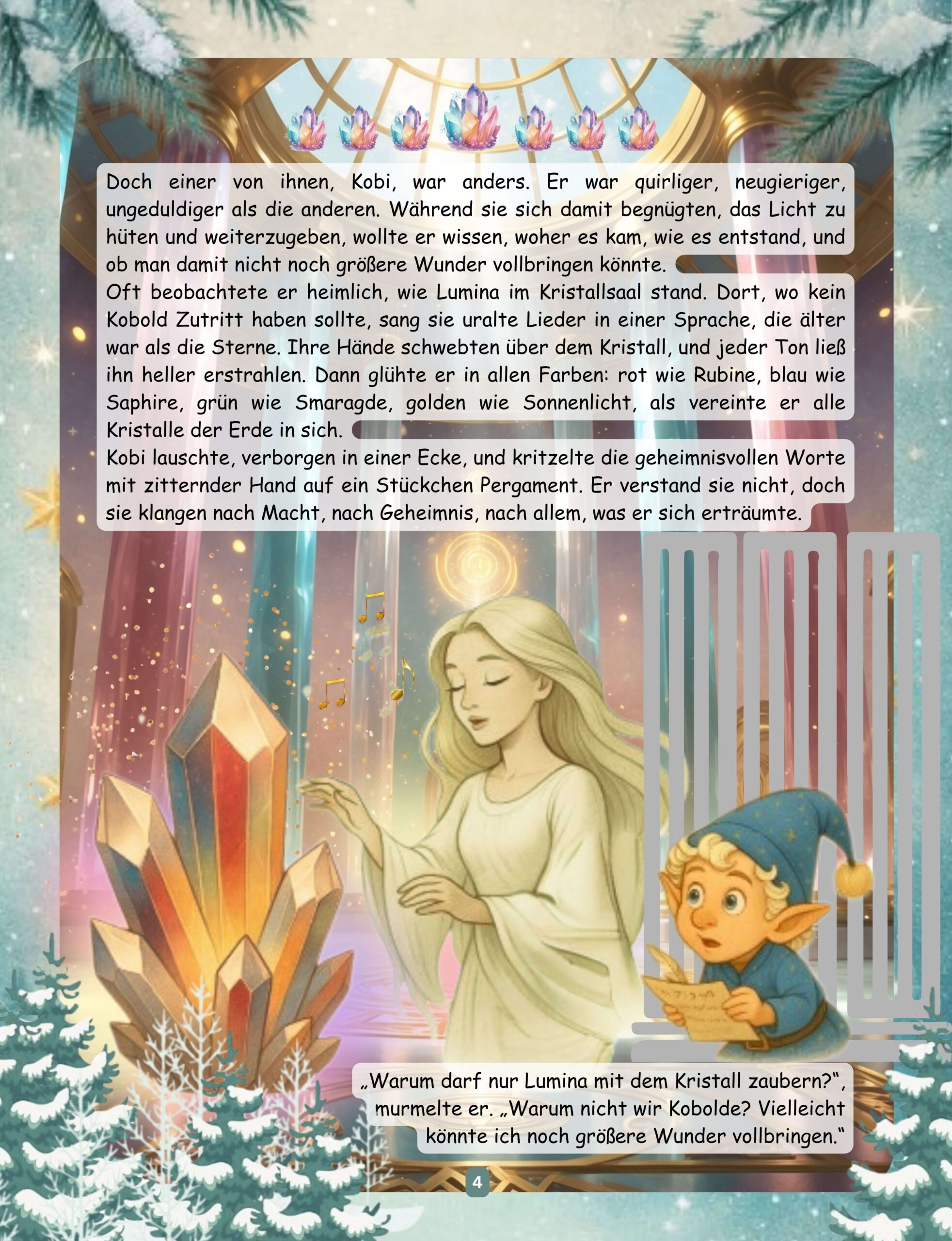 Wintermärchen Der Weihnachtskristall