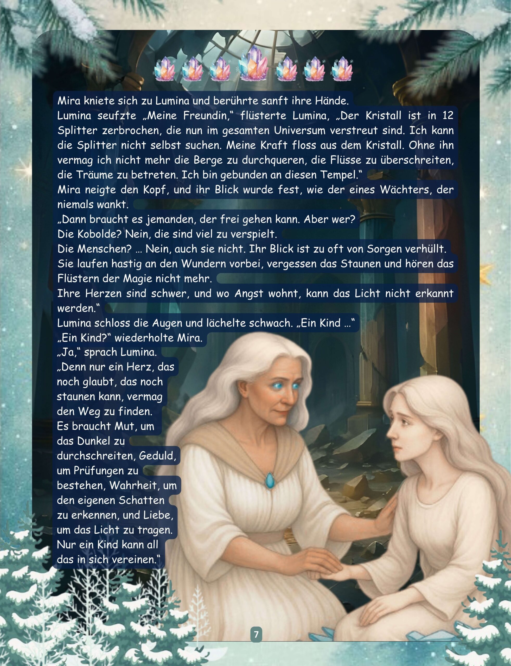 Wintermärchen Der Weihnachtskristall