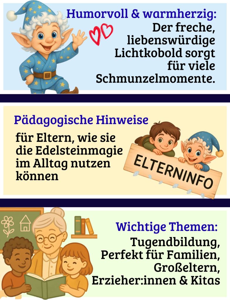 Wintermärchen, der Weihnachtskristall