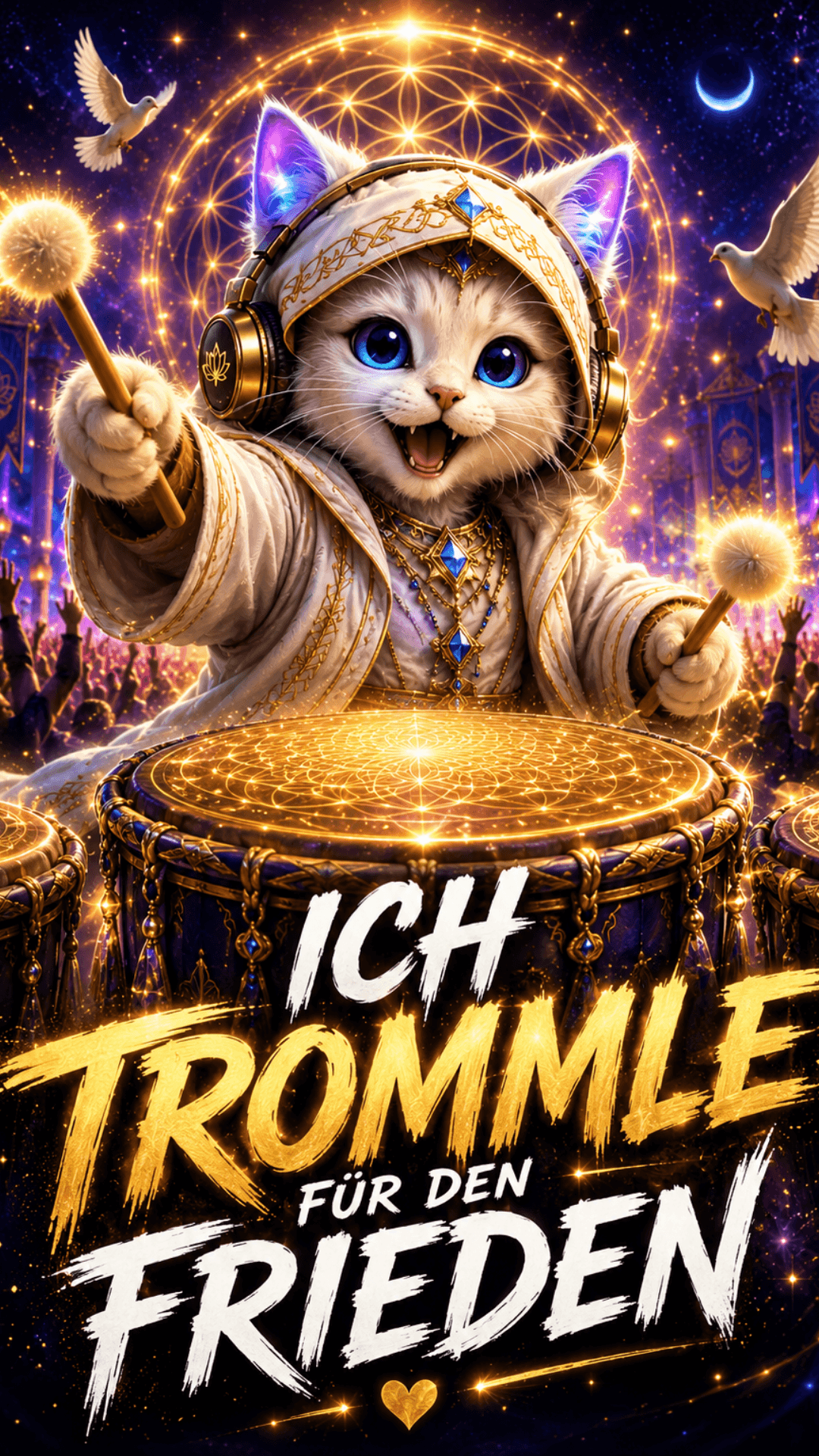 Trommeln für den Frieden